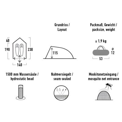 21. Śpiwór High Peak Frazer 200 20095