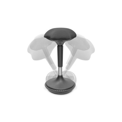 22. Digitus Ergonomiczny stołek / pomoc do pozycji stojącej, z regulowaną wysokością za pomocą sprężyny gazowej