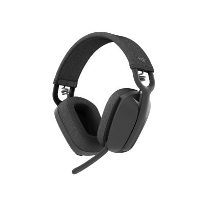 Logitech Zone Vibe Wireless Zestaw słuchawkowy Bezprzewodowy Opaska na głowę Połączenia/muzyka USB Type-C Bluetooth Grafitowy