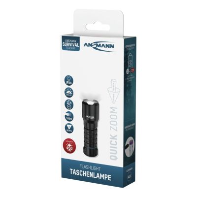 6. Ansmann TS450RF Czarny Latarka ręczna LED