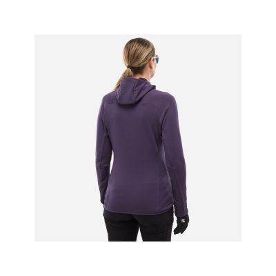 2. Bluza damska MILLET Fusion Grid Hoodie W fioletowa