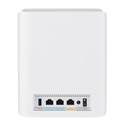 4. ASUS ZenWiFi BT10 Trójpasmowy (2,4 GHz / 5 GHz / 6 GHz) Wi-Fi 7 (802.11be) Biały 3 Wewnętrzne