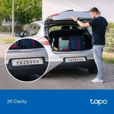 6. TP-Link Tapo C411 KIT Tubowa Kamera bezpieczeństwa IP Zewnętrzna 2304 x 1296 px Sufit / Ściana