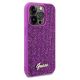 4. Etui Guess Disco Metal Script na iPhone 14 Pro - fuksjowe