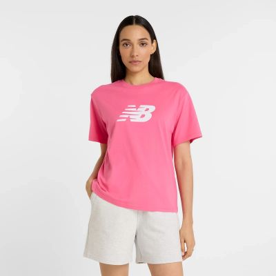 10. Koszulka New Balance Sport Jersey Relaxed Logo W WT43583DAB