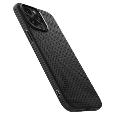9. Etui Spigen Liquid Air na iPhone 15 Pro - czarny mat