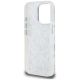 7. Etui Karl Lagerfeld IML Karl Script Pattern MagSafe na iPhone 16 Pro Max - białe