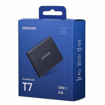 9. Dysk SSD Samsung T7 4TB Szary