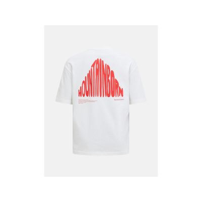 4. Bluza PEAK PERFORMANCE W Graphic Tee czerwony