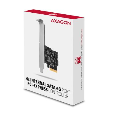 7. Axagon PCES-SA4X4 adapter Wewnętrzny SATA