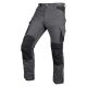 Spodnie robocze Mix&Match, Canvas, wzmocnienia z Cordury, szaro-czarne, rozmiar XS