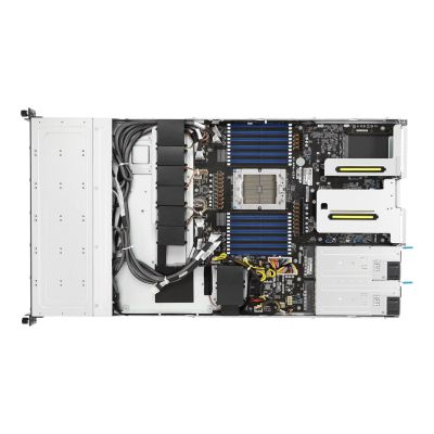 9. Platforma Asus Rack (1U) RS501A-E12-RS12U AMD Epyc 9005/9004 (12x NVMe/SATA HS, 2xM.2, 2x1Gbe, IPMI, 1+1 1600W)