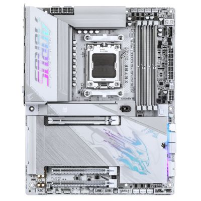 3. GIGABYTE X870E AORUS PRO X3D ICE AMD X870E Gniazdo AM5 ATX