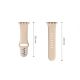 3. Pasek Tech-Protect Silicone na Apple Watch 44 / 45 / 46 / 49 mm - beżowy