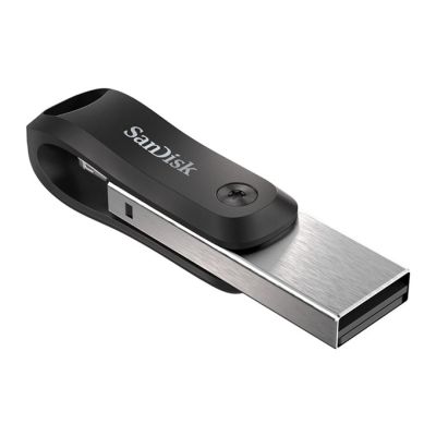 11. Pendrive SanDisk iXpand GO SDIX60N-256G-GN6NE (256GB; Lightning, USB 3.0; kolor srebrny)
