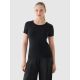 T-shirt slim z nadrukiem damski 4F 4FWMM00TTSHF1846-20S