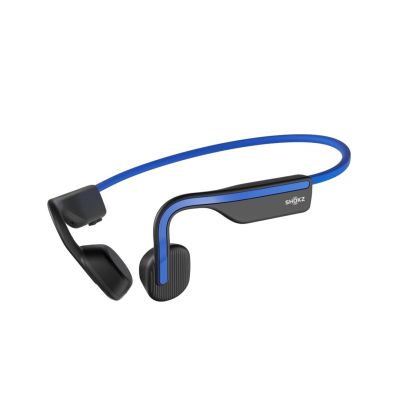 11. Słuchawki bezprzewodowe kostne Shokz OpenMove USB-C niebieskie