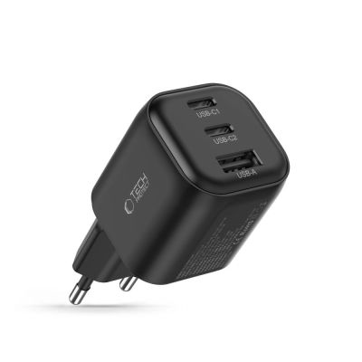 2. Ładowarka sieciowa Tech-Protect NCA100W-GaN PD 3.2 100W / QC3.0 - czarna