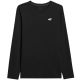 2. Koszulka męska 4F Longsleeve M611 głęboka czerń 4FWMM00TLONM611 20S