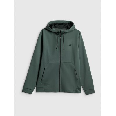 9. Bluza treningowa regular z kapturem męska 4F 4FRSS26TFSWM0916-22S