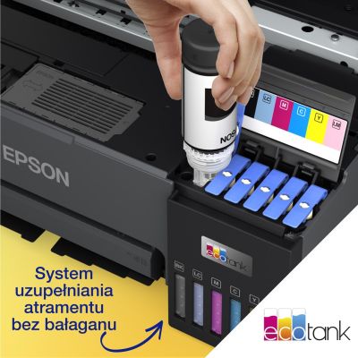 7. Epson EcoTank L8050 Drukarka atramentowa 25 str./min