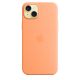 3. Etui silikonowe z MagSafe sorbet orange iPhone 15 Plus