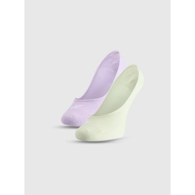 Skarpetki casual niewidoczne damskie (ZESTAW 2 szt.) 4F 4FWMM00USOCF472-91S