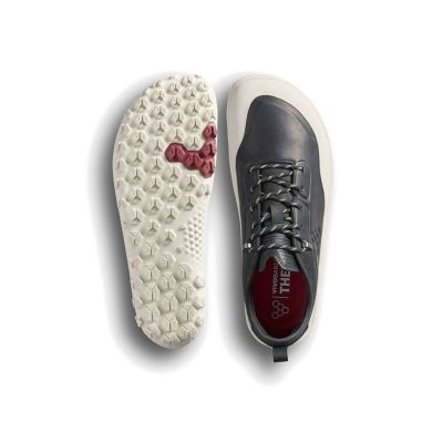 7. Buty męskie Vivobarefoot TRACKER LEATHER AT LOW MENS OBSIDIAN/WHITE (309534-04)