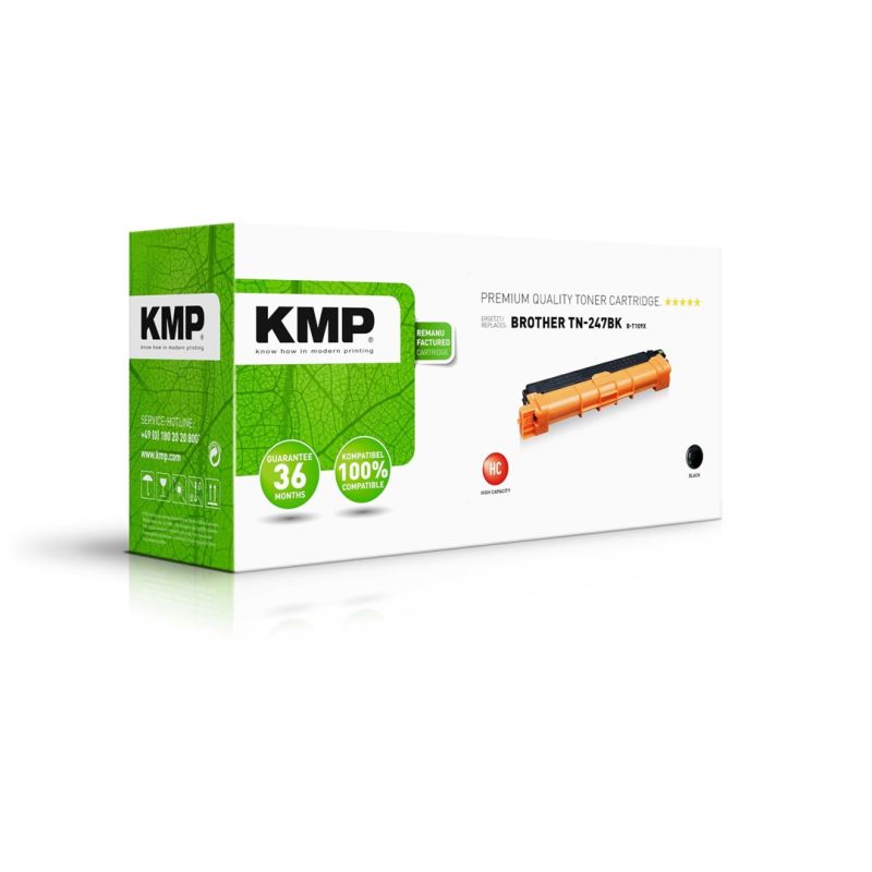 2. KMP B-T109X kaseta z tonerem 1 szt. Zamiennik Czarny