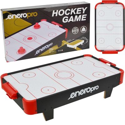 8. STÓŁ GRA CYMBERGAJ AIR HOCKEY 60x32,5x14CM CZARNY ENERO PRO