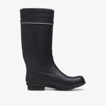 Wyprzedaż - Wysokie wodoodporne kozaki Viking Kunto Black Rubber Boot (1-49740-2)