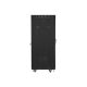 9. LANBERG SZAFA STOJĄCA RACK 19" 27U 600X600 DRZWI SZKLANE LCD CZARNA FF01-6627-12BL (FLAT PACK)