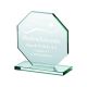 8. Trofeum szklane grawerowane