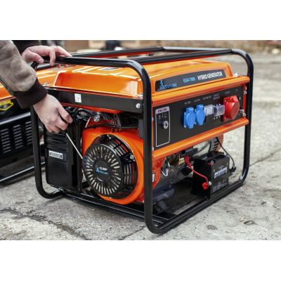 20. Extralink Agregat prądotwórczy EGH-7000 hybrydowy, 7kW