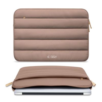 3. Torba Tech-Protett Fluffy na laptopa 15-16 - brązowa