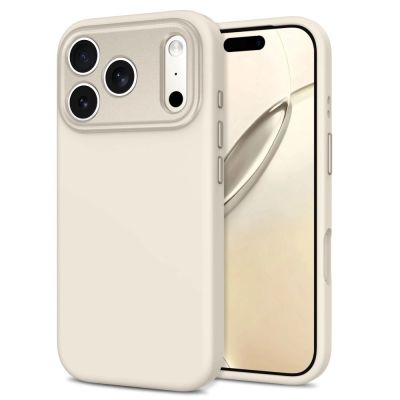 3. Etui Tech-Protect Uniq MagSafe CC na iPhone 18 Pro / 17 Pro - beżowe