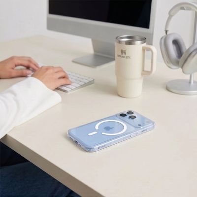 8. Etui Tech-Protect FlexAir Hybrid MagSafe + Szkło hartowane Tech-Protect Glass Fit+ 2-Pack na iPhone 18 Pro Max / 17 Pro Max - przezroczyste