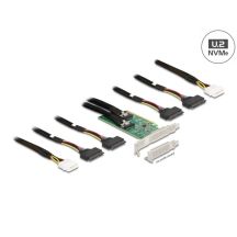 Delock PCI Express 4.0 x16 Karte zu 4 x SFF-8639 N