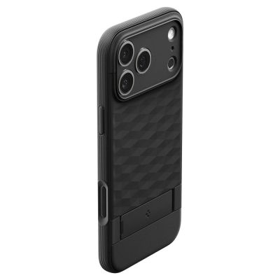 6. Etui Spigen Parallax "S" MagSafe na iPhone 17 Pro Max - czarny mat