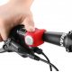 2. Rockbros dzwonek elektryczny czerwony 90DB