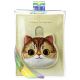 6. Portfel Nimmy Big Eyed Pet 2.0 Cat etui na karty - beżowy
