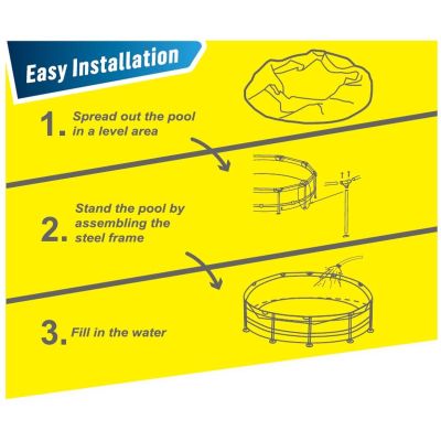 13. BASEN STELAŻOWY OWALNY 366X76CM ULTRA STRONG 12016V63