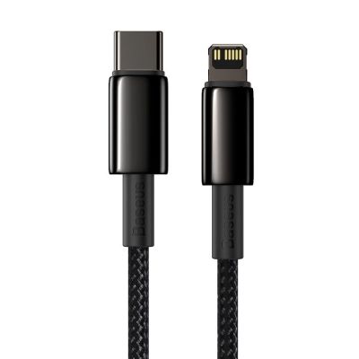 7. Kabel Baseus CATLWJ-A01 Lightning - USB-C PD 20W 480Mb/s 2m - czarny