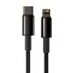 7. Kabel Baseus CATLWJ-A01 Lightning - USB-C PD 20W 480Mb/s 2m - czarny