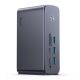Stacja dokująca USB-C Baseus UnionJoy 2xHDMI4K@60Hz 1xDP4K@60Hz 3xUSB-A3.0 2xUSB-C3.0 2xUSB-A2.0 1xRJ45 PD PC 1xSD+TF 1x3.5mm minijack - szara