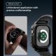 7. Pasek z obudową Spigen Rugged Armor Pro na Apple Watch 42 mm - czarny matowy