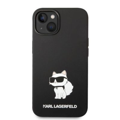 3. Etui Karl Lagerfeld Silicone Choupette na iPhone 14 Plus - czarne