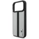 6. Etui BMW M Perforated Stripe Logo MagSafe na iPhone 17 Pro Max - szare