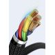 15. Kabel Baseus CATKLF-ALG1 USB-C - USB-C PD QC 100W 5A 2m - szary