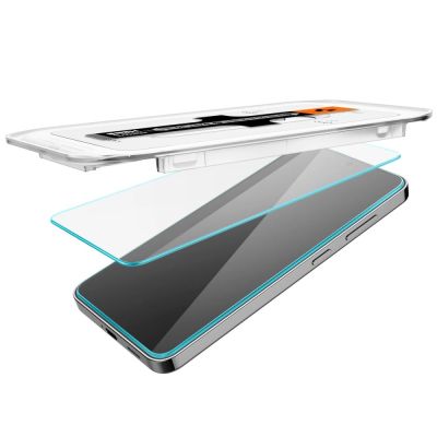 6. Szkło hartowane Spigen Glas.tR EZ Fit na Samsung Galaxy S24 / S25 - 2 szt.